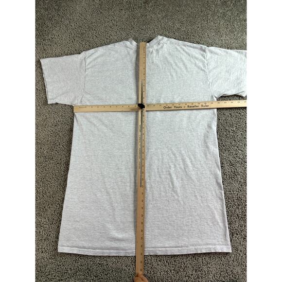 VINTAGE Endangered Species Shirt Womens OS Gray Bear Cups Young'uns Wildlife 90s - Picture 10 of 14